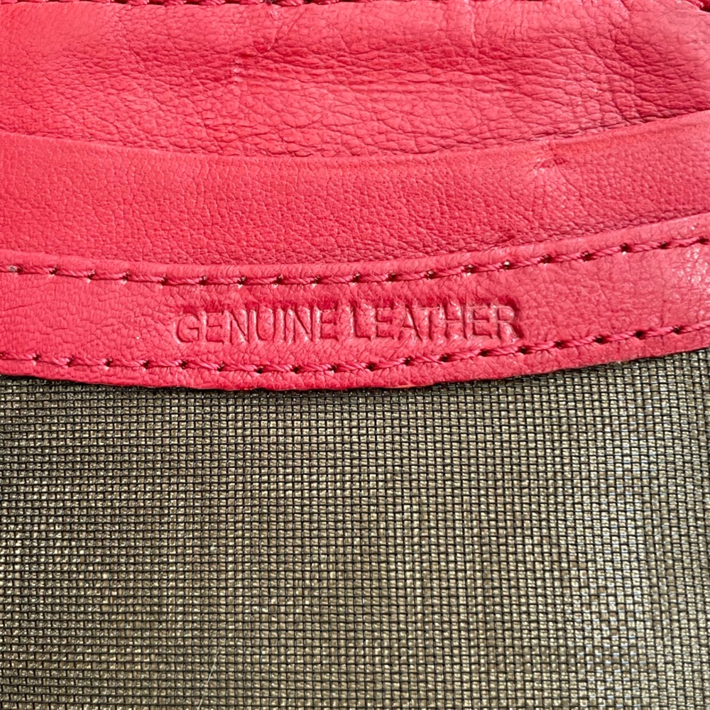 Lodis Women’s Catalina Card Case Wallet Red Genuine Leather - Picture 6 of 11